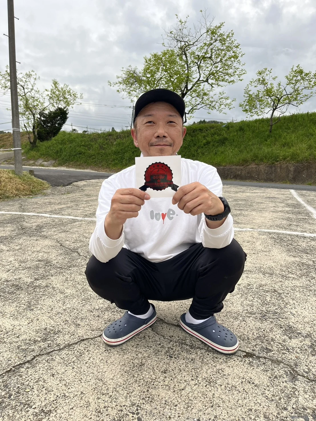 60upステッカー獲得